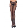 pantalon en mesh avec ouvertures plus