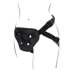 harnais strap-on deluxe noir