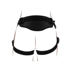 harnais strap-on deluxe noir
