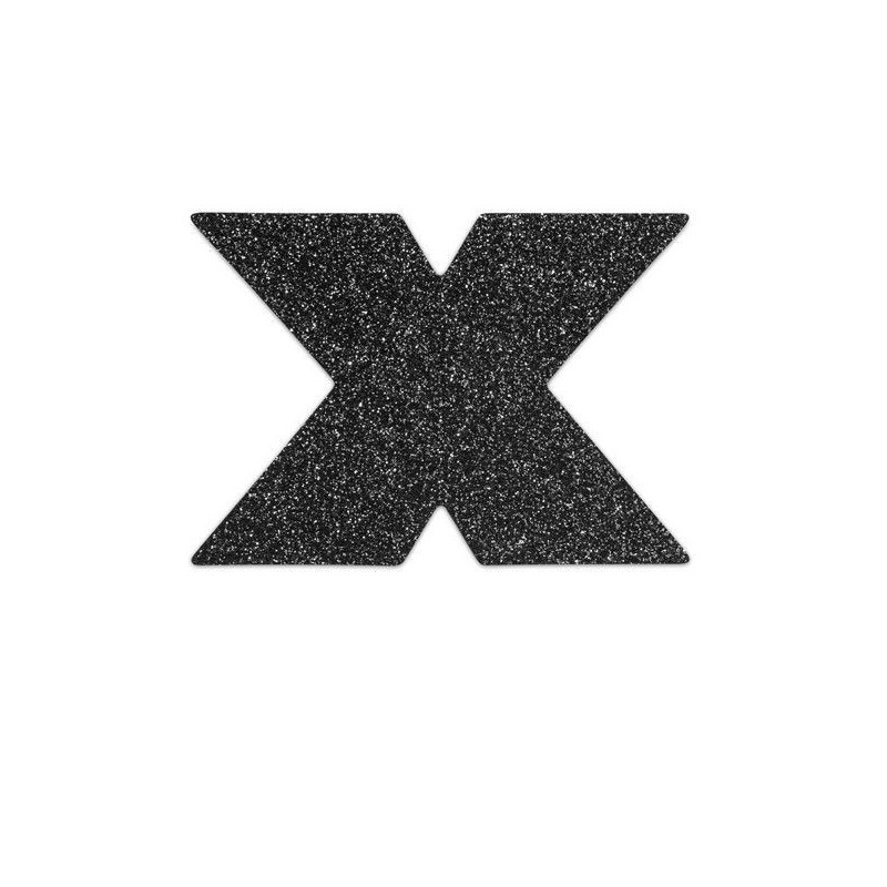 indiscrets flash cross nipple caps noir indiscrets flash cross nipple caps noir