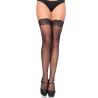 micro ensemble haut en dentelle stay ups