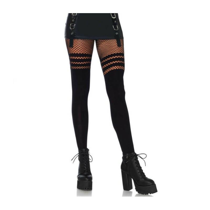 pantyhouse  rayures fisnhet