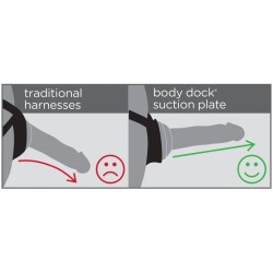 harnais body dock violet