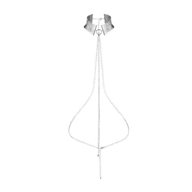 désir métallique collier métallisé argent désir métallique collier métallisé argent