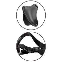 elite harnais réglable avec gode 15.2 cm pour débutants