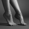 magnifiques bracelets pieds dorés