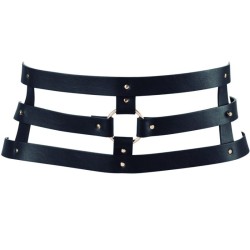 indiscrets ceinture labyrinthe avec bracelet noir