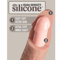 elite harnais réglable avec gode 15.2 cm pour débutants