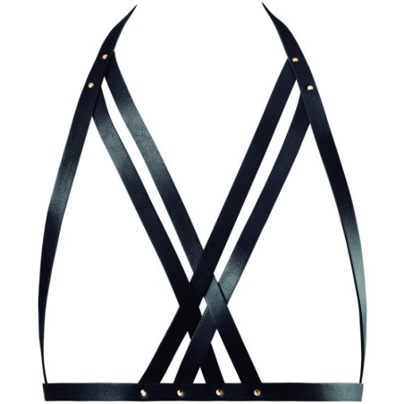 soutien-gorge licol harnais noir