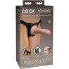 elite harnais réglable avec gode 15.2 cm pour débutants
