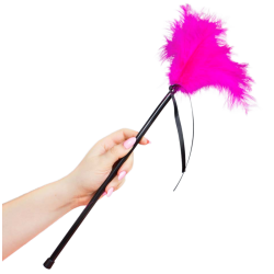 plumes rose 40 cm
