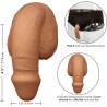 emballage silicone pénis 12.75 cm caramel