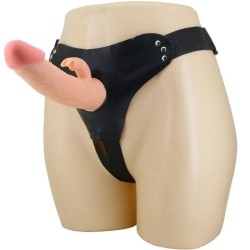 mavis harnais culotte universelle avec gode 19 cm naturel