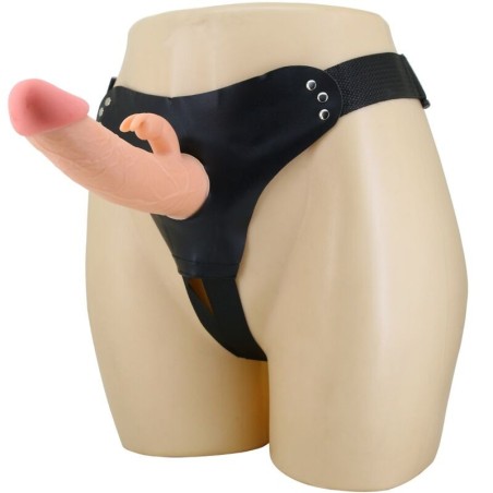 mavis harnais culotte universelle avec gode 19 cm naturel