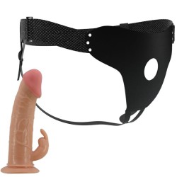 mavis harnais culotte universelle avec gode 19 cm naturel