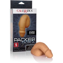 emballage silicone pénis 12.75 cm caramel