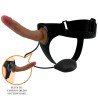 culotte harnais universelle kyton avec gode squirting 19 cm mulato