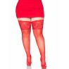 stay ups sheer cuisse haut grande taille