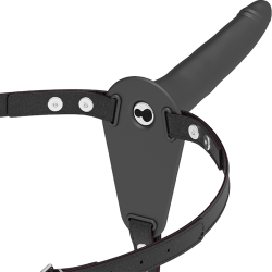 vibrateur silicone noir 15 cm