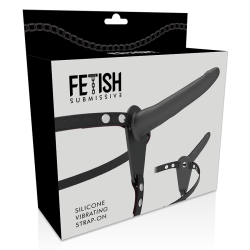vibrateur silicone noir 15 cm