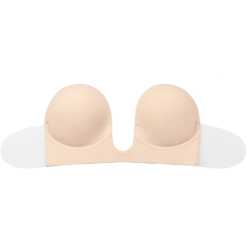 soutien-gorge sans poignées beige bonnet c