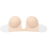 soutien-gorge sans poignées beige bonnet c