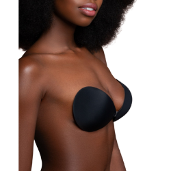 soutien-gorge invisible noir bonnet a