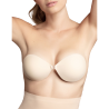 soutien-gorge invisible beige bonnet c