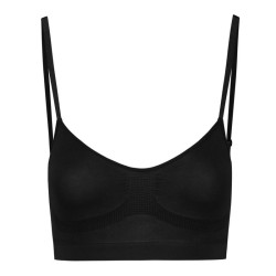 medium control soutien-gorge sans points noir taille l