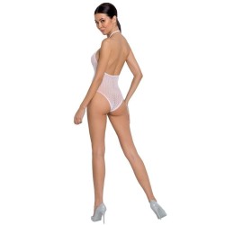 femme bs088 bodystocking blanc taille unique
