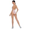femme bs088 bodystocking blanc taille unique