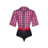 costume ouvrière fille sexy s-m