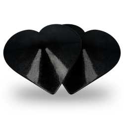 cache-malin coeurs noir
