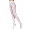 collant résille flocon de neige taille unique