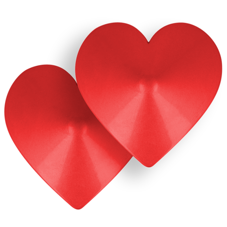couvre-teton ohmama fetish rouge coeur