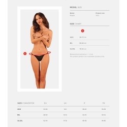 string celia noir xl-xxl