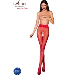 tiopen 001 collant rouge 3-4 20 den