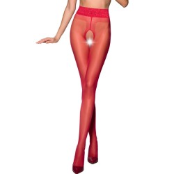 tiopen 001 collant rouge 3-4 20 den