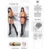 tiopen 003 collant rouge 3-4 20-40 den