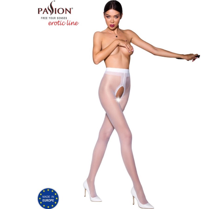 tiopen 007 collant blanc 1-2 20 den tiopen 007 collant blanc 1-2 20 den