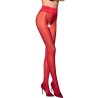 tiopen 008 collant rouge 1-2 30 den