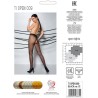 tiopen 009 collant noir 3-4 20 den