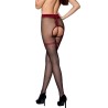 tiopen 019 collants noir-rouge 1-2 20 den
