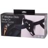 sangle sur harnais avec gode 12.5 cm