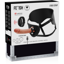 harnais avec télécommande dildo watchme m technologie
