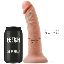 harnais avec télécommande dildo watchme m technologie