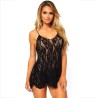 chemise dentelle fleurie
