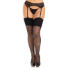bas spandex avec diamants noir