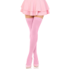 cuisses hautes en nylon rose
