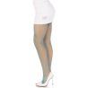 collants résille lycra bleu